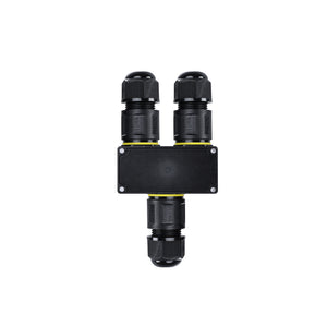Conector impermeable en Y - 3P - IP68 - 0,5-4,0mm² - 32A - T105