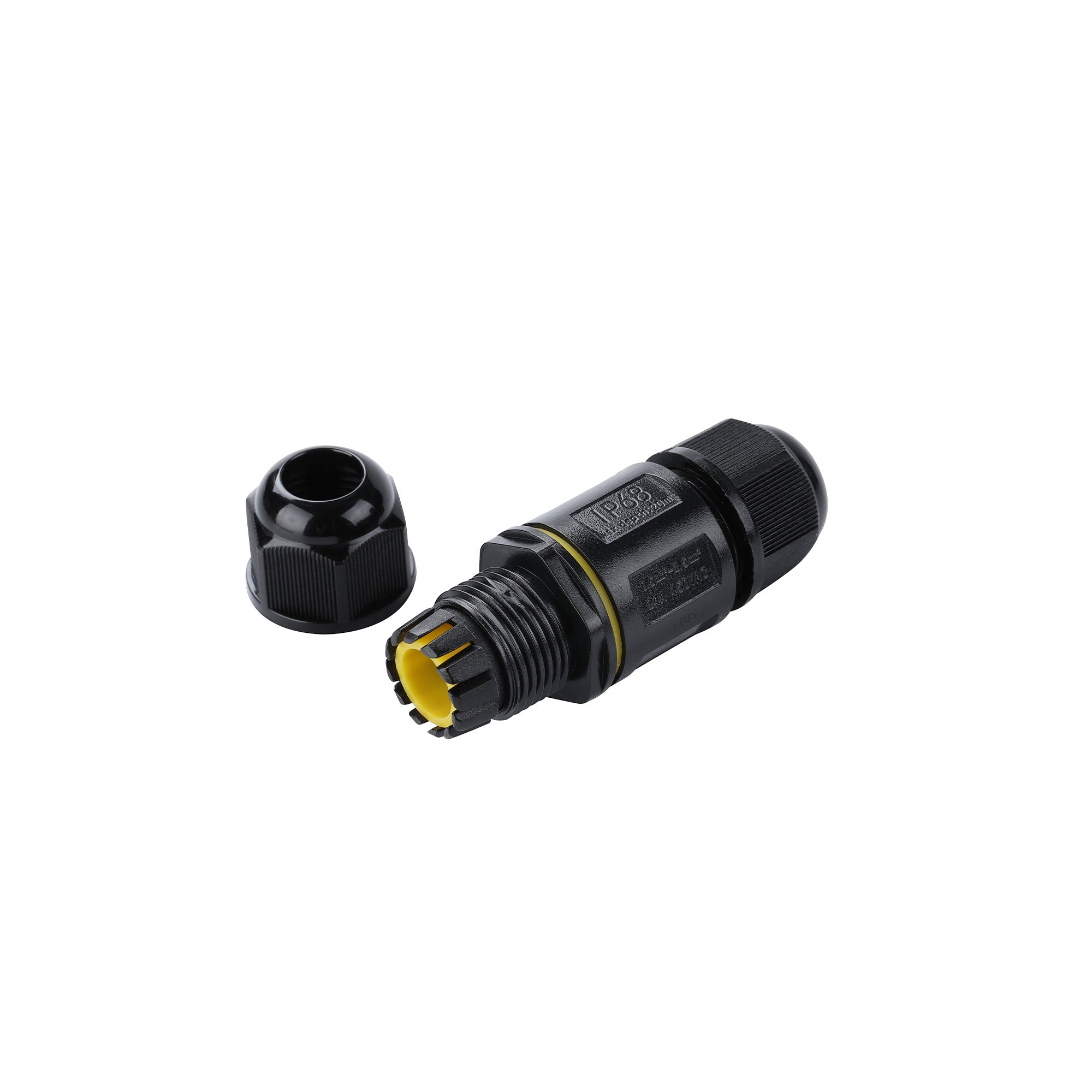 Conector impermeable mini - 3P - IP68 - 0,5-2,5mm² - 24A - T105 (3)
