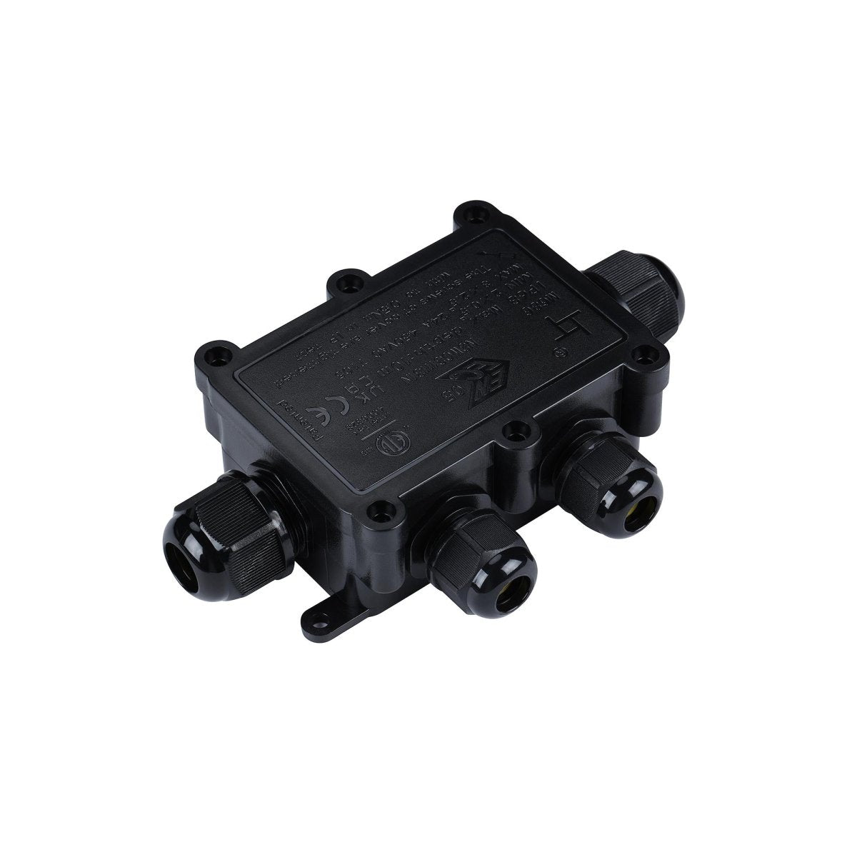 Caja de conexión impermeable en F M20 - 4P - IP68 - 0.5-2.5mm² - 24A - T105 - Barcelona Led-Material eléctrico