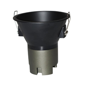 Foco LED empotrable 11W "KOPPA"- Óptica 24º - Color negro - Corte Ø 100mm - Bajo UGR (9)