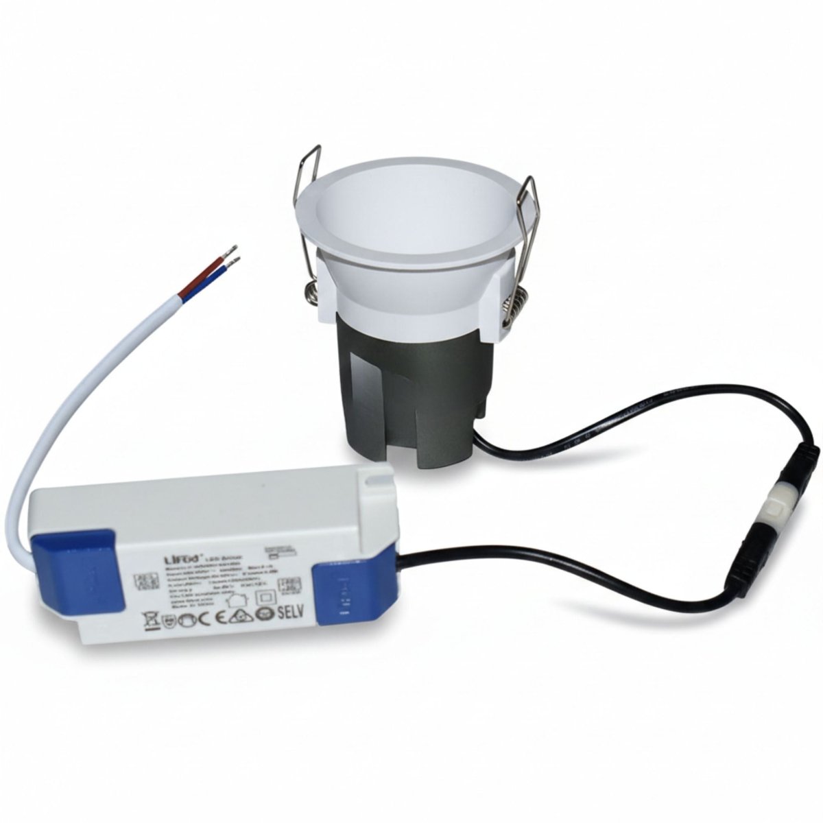 Foco LED empotrable 6W "KOPPA"- Óptica 36º - Corte Ø 65mm - Bajo UGR - Barcelona Led-Iluminación