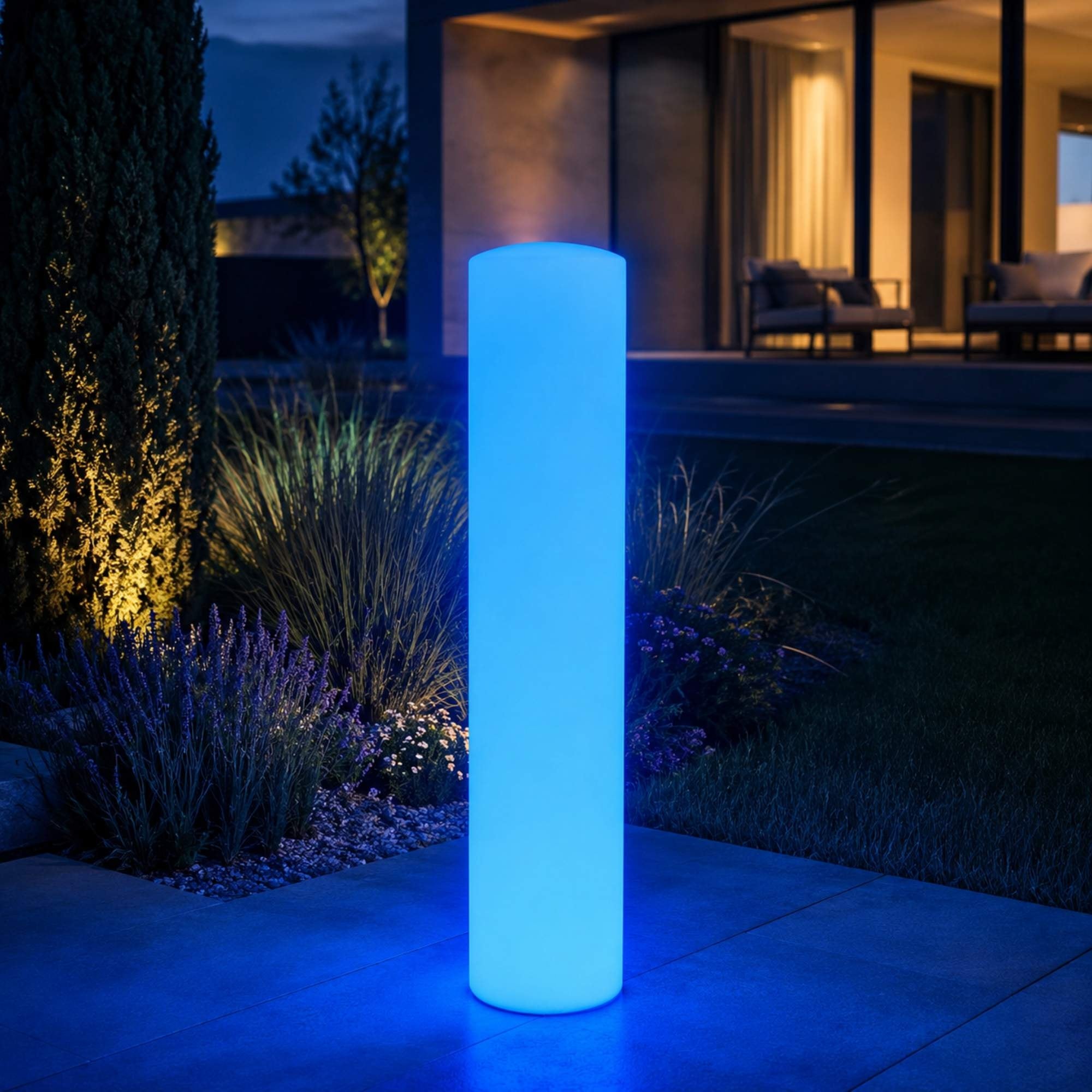 Tubo luminoso LED RGBW - 5W - Recargable