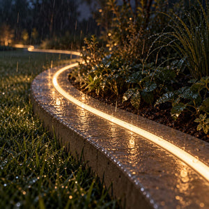 Neón LED flexible 24V DC - 10x18mm - 10 metros - Kit completo - 11W/m - IP67 - Curvatura lateral (22)