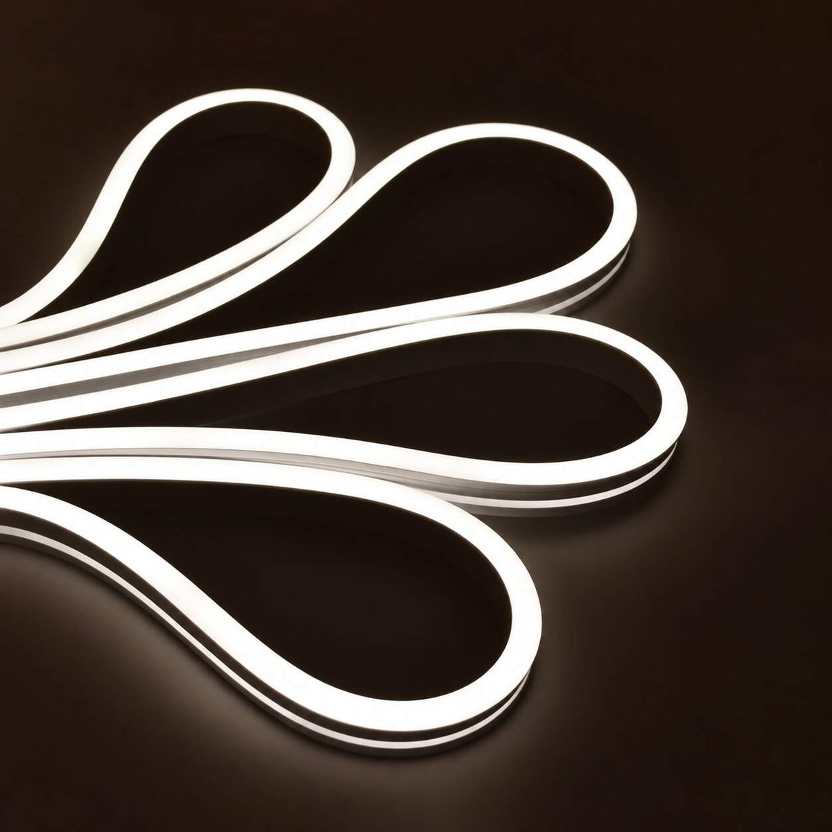 Neón LED flexible 24V DC - 10x18mm - 10 metros - Kit completo - 11W/m - IP67 - Curvatura lateral (29)