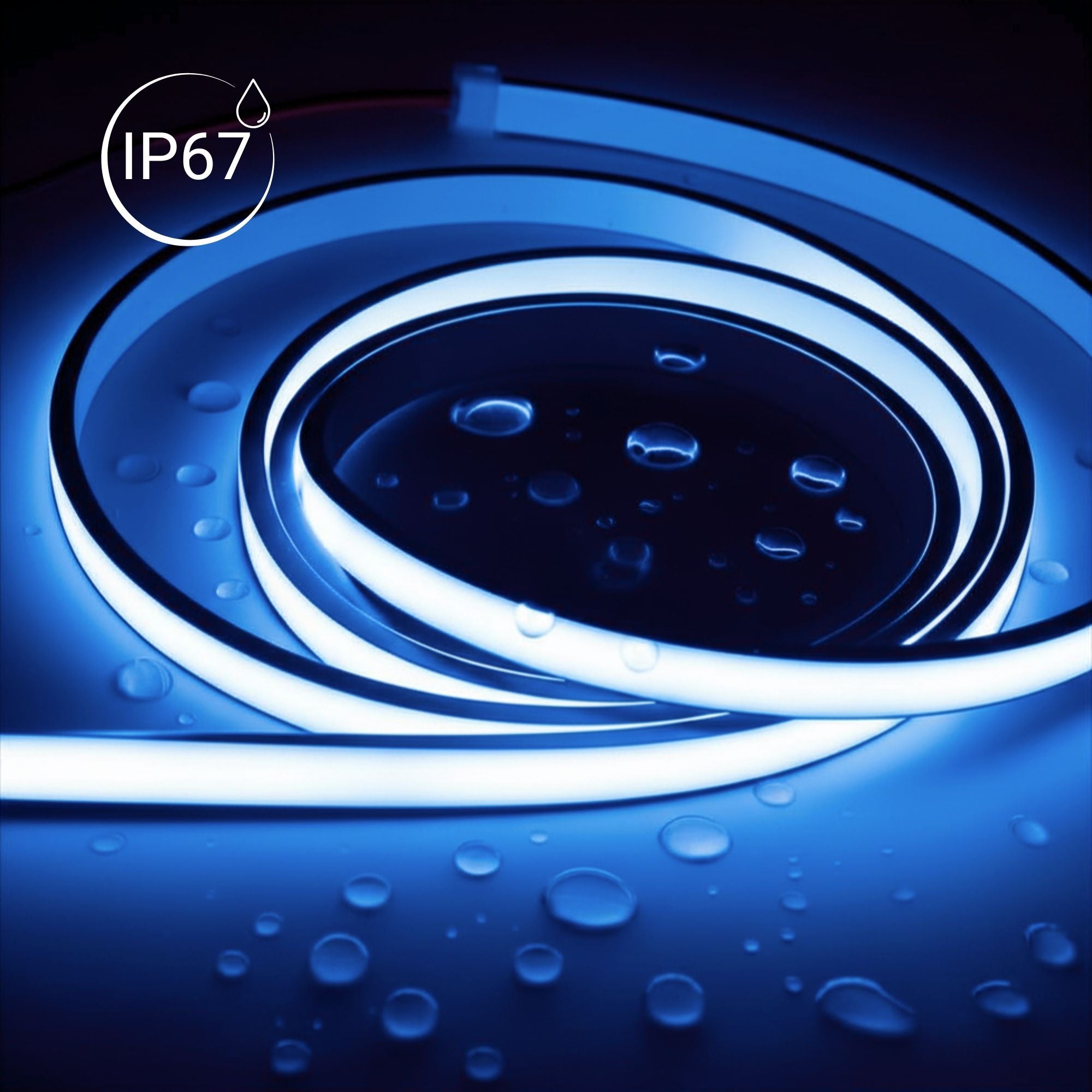 Flexible RGB LED neon 24V DC - 5x11mm - 5 meters - Complete kit - 11W/m ...