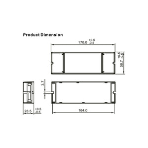 Dimmer DALI DT8 - 5 canales - MONO / CCT / RGB / RGBW / RGB+CCT - 12-48V - 5x5A (5)