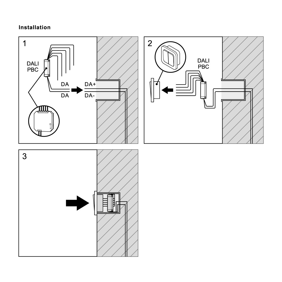 Acoplador DALI-2 - NFC programable - 4 pulsadores (1)