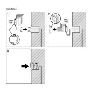 Acoplador DALI-2 - NFC programable - 4 pulsadores (1)