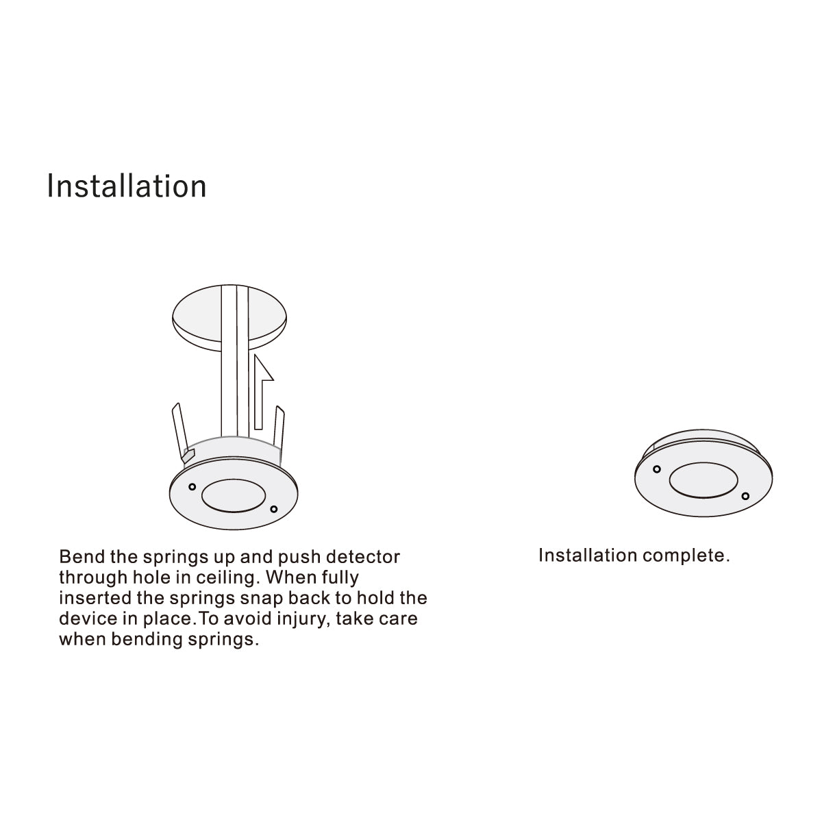 Sensor PIR DALI-2 empotrable - Sensor movimiento + luz - DALI Bus - 130° (1)