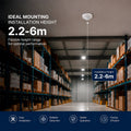 Sensor de movimiento PIR - 2 en 1 - 360º - 1000W - IP44 5