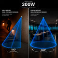 Czujnik ruchu mikrofalowy - Natynkowy - 180°/360° - 300W - IP20 2