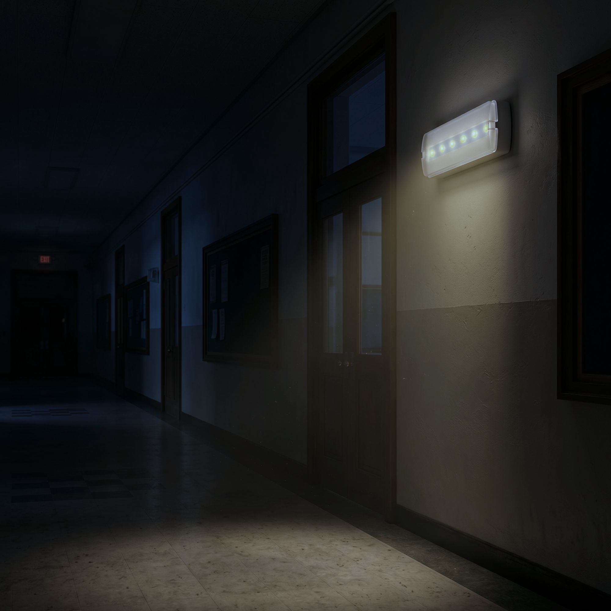 Luz de emergencia AUTOTEST 3W - 250lm - 3 h de autonomía (5)