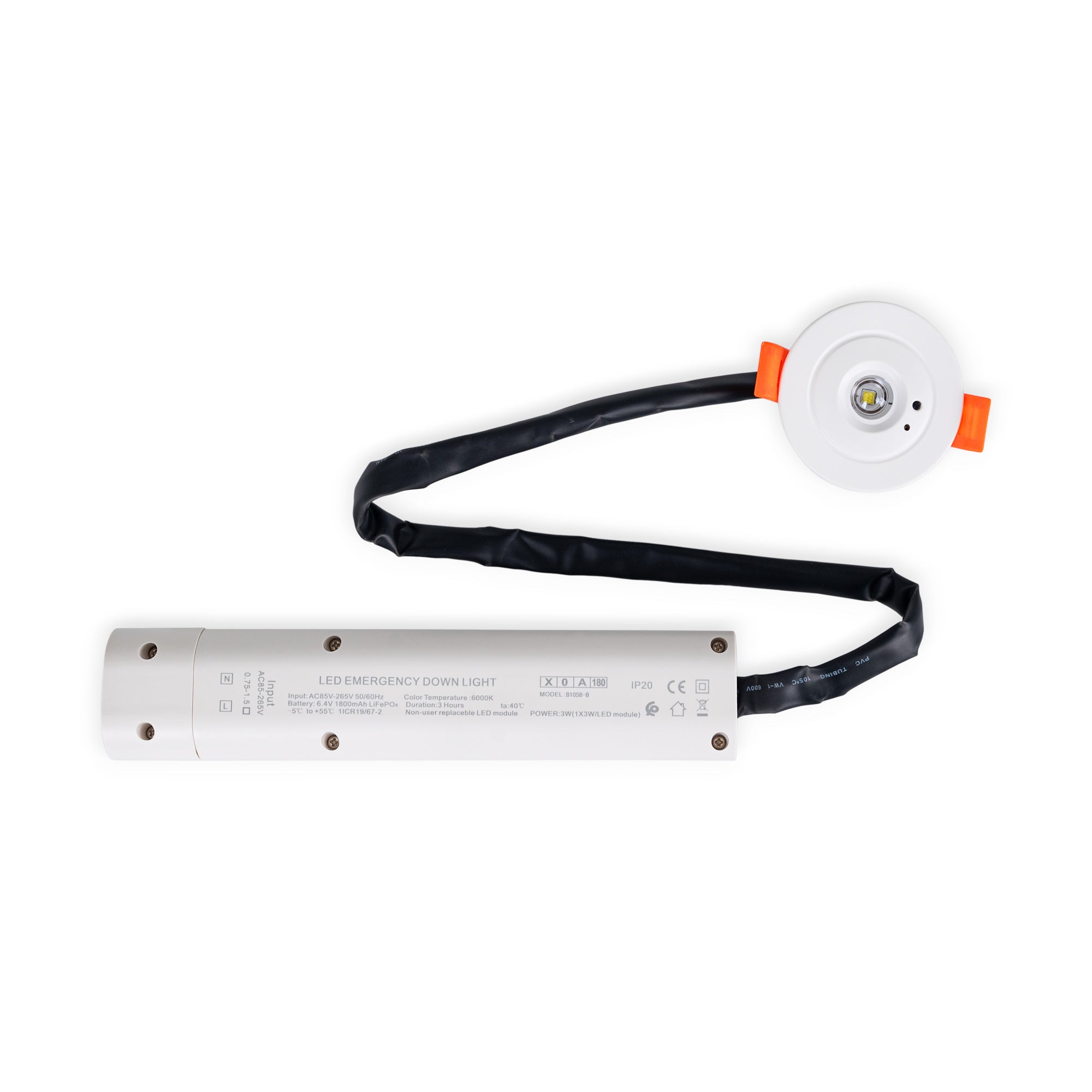 Aro downlight empotrable para luz de emergencia B1058 - Ø140mm (5)