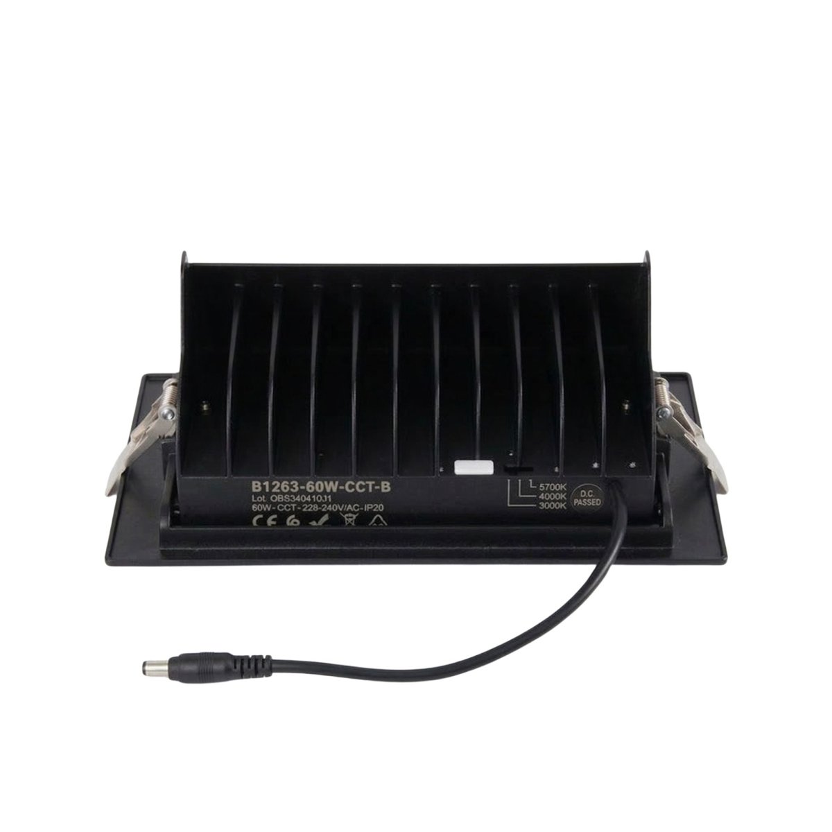 Downlight LED rectangular orientable CCT 60W - 100° Driver LIFUD - Barcelona Led-
