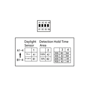 Plafón LED circular CCT con sensor PIR -12W /15W/18W - Diámetro ajustable - Superficie / empotrable - IP54 (6)