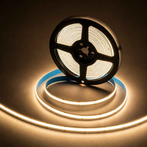 Tira LED COB 24V DC - 12W/m - 8mm - IP20 - Rollo de 5 metros - Corte cada 4,5 cm (2)