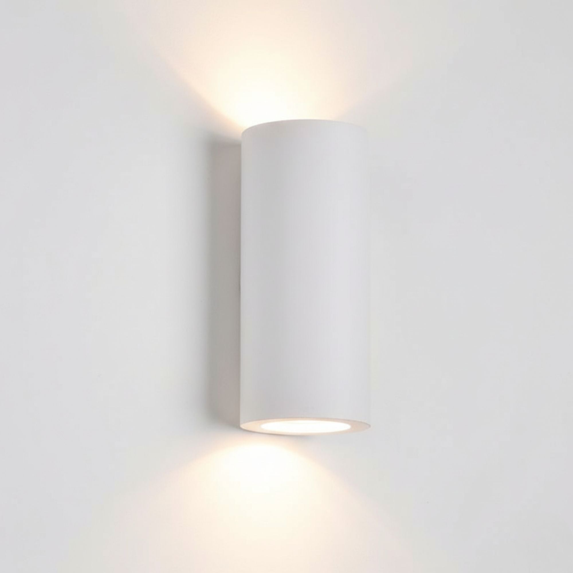 Aplique de escayola o yeso de pared  "LINDA" 2xGU10