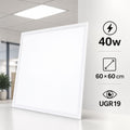Backlit LED-Einbaupanel 60 x 60 cm – 40 W – 100 lm/W – Treiber flimmerfrei – UGR19 - IP40 5