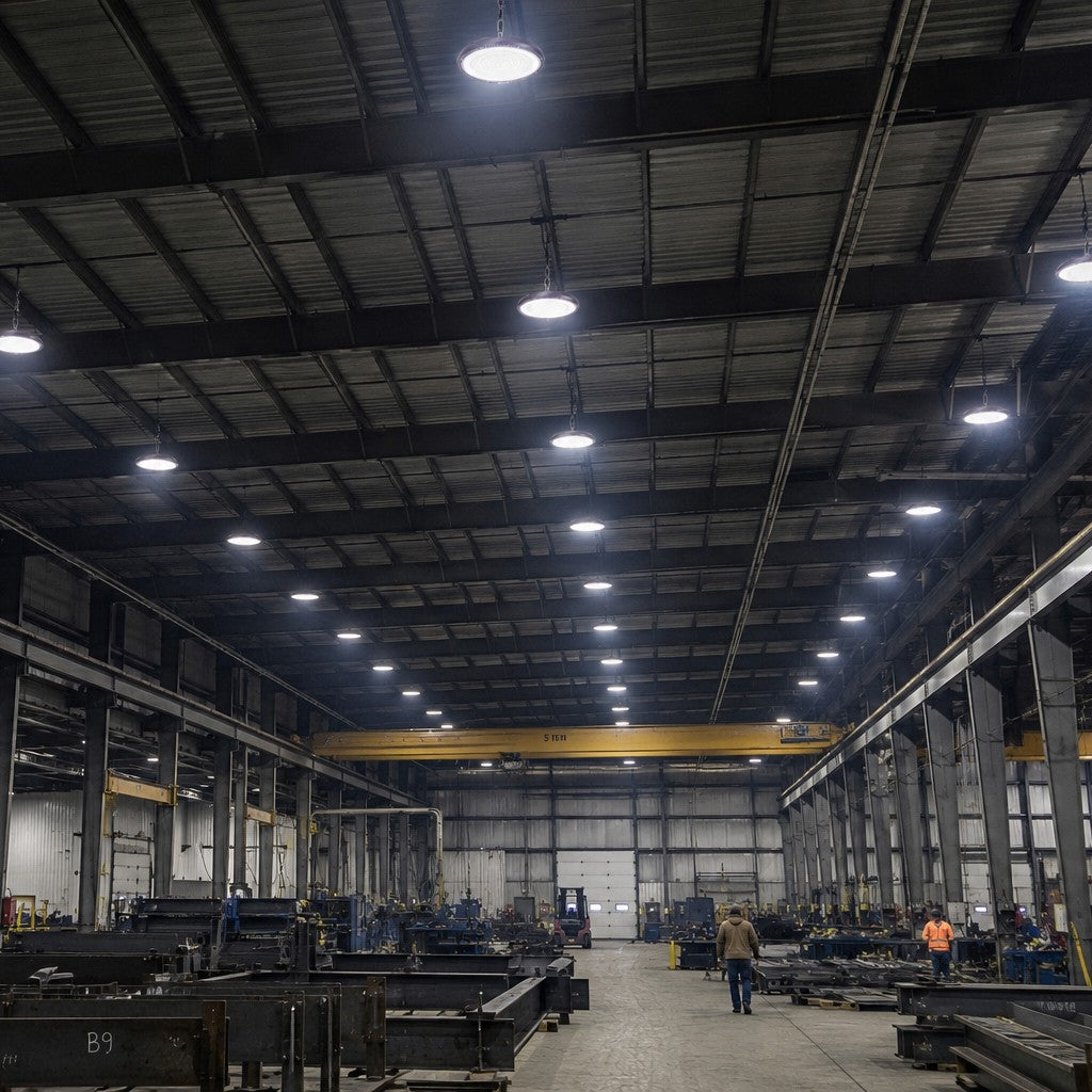 Campana LED industrial UFO - CCT - 150W - 90º - 100lm/w - IP65 (2)