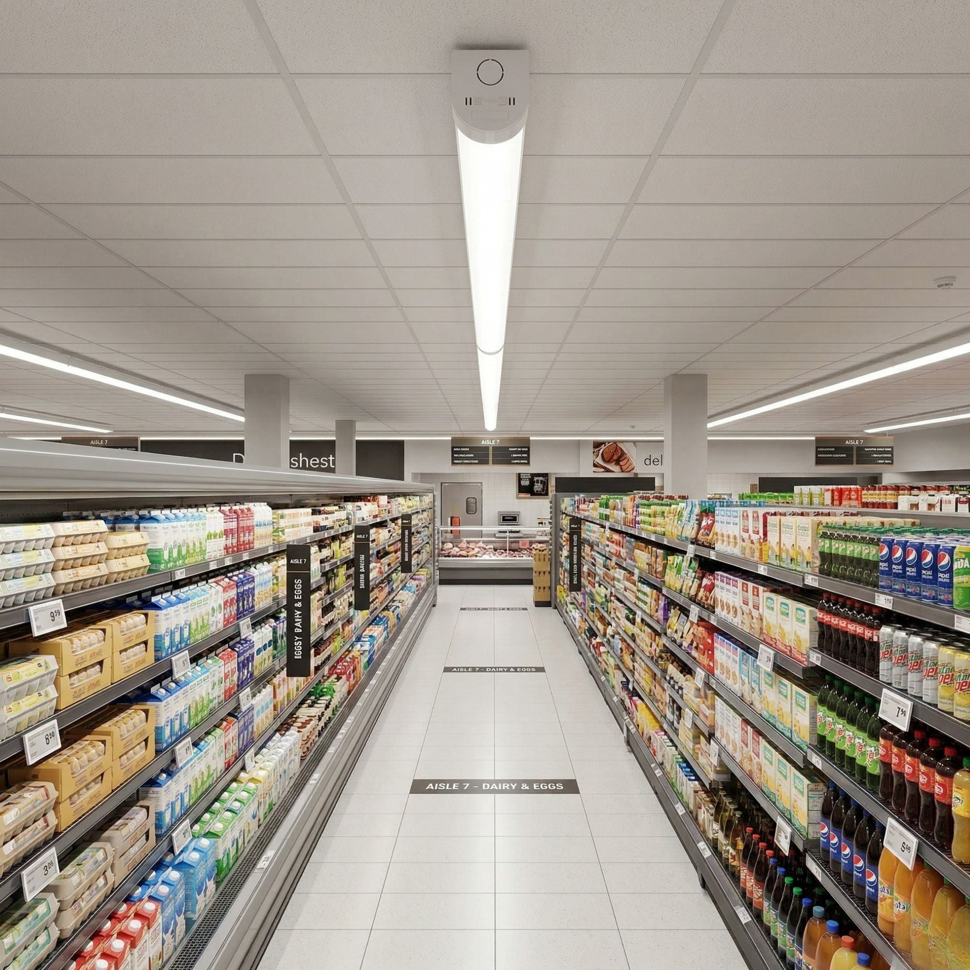 Luminaria lineal LED de alta potencia CCT - 20W - 60cm (7)