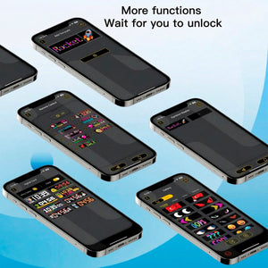 Display LED flexible programable - 78 x 20 cm - USB + Bluetooth + mando a distancia (6)