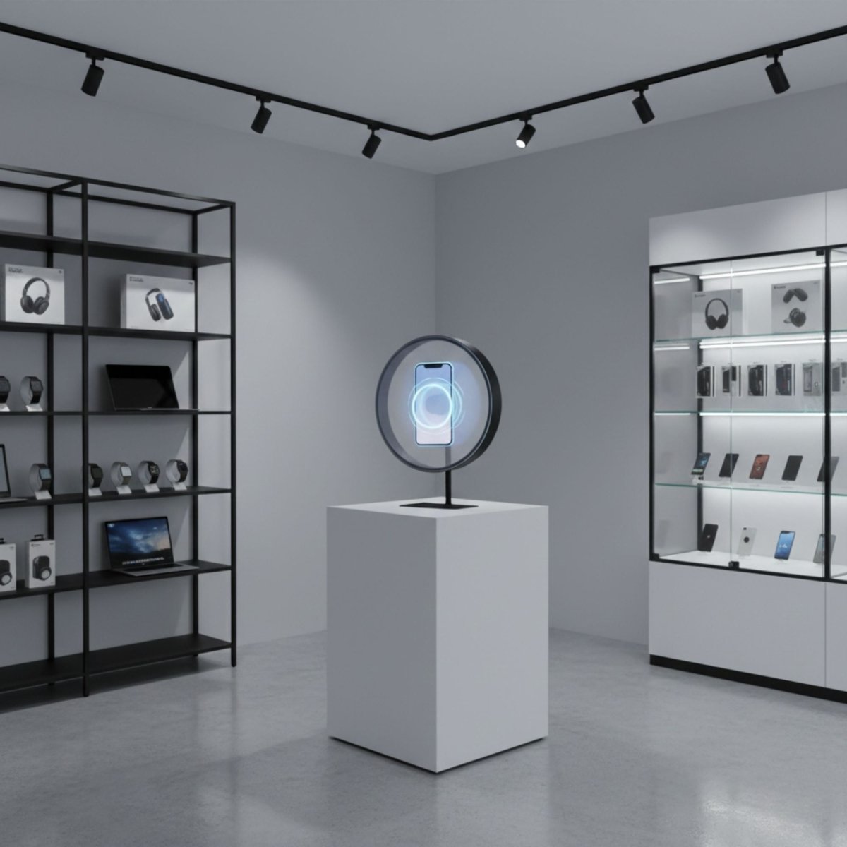 Ventilador holográfico en 3D de mesa - Ø 52cm - 72W - Barcelona Led-Signage