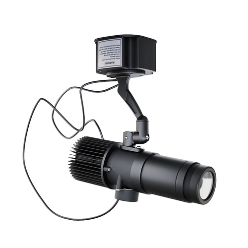25W Rotating LED GOBO Logo Projector - Indoor - 20° Optics - IP20