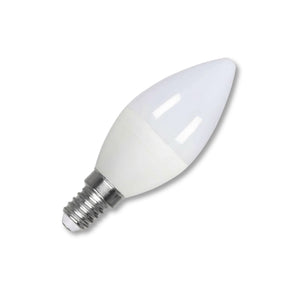 Bombilla vela LED E14 C37 4.5W — Opal | Disponible en luz cálida, neutra y fría (2)