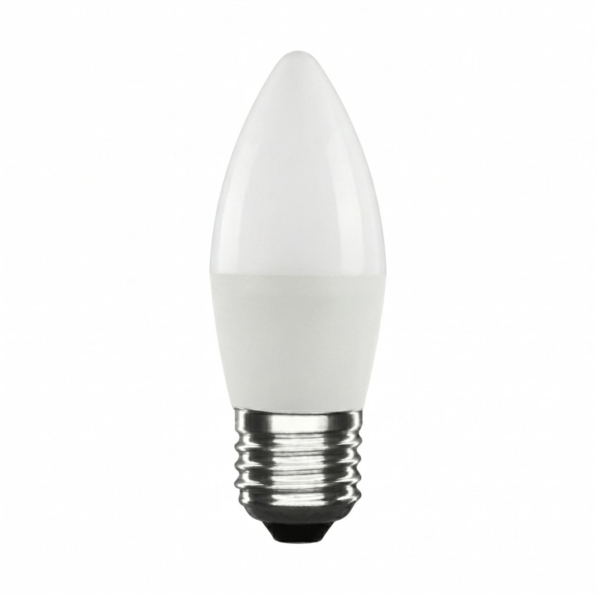 Bombilla vela LED E27 C37 4.5W — Opal | Disponible en luz cálida, neutra y fría - Barcelona Led-