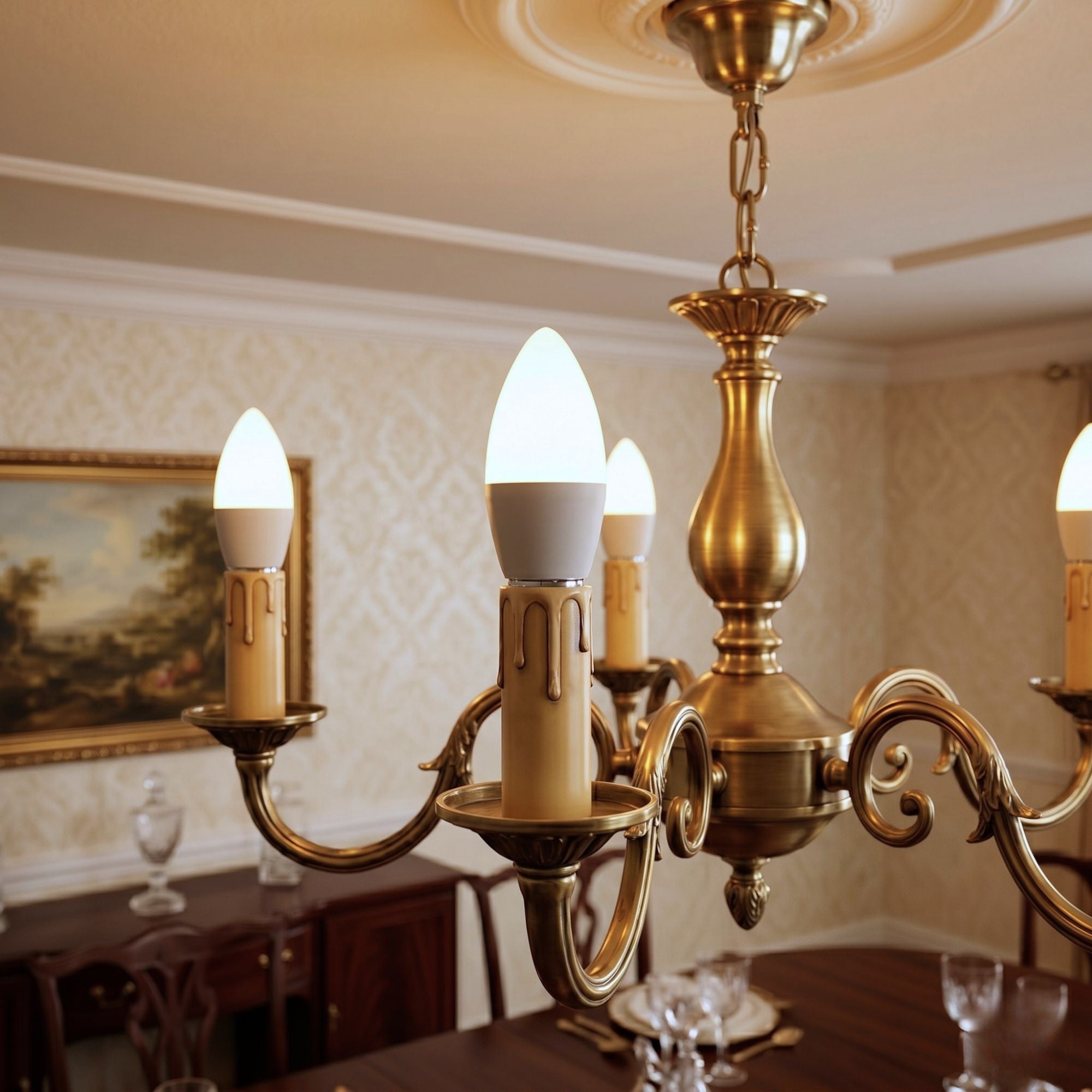 Bombilla vela LED E14 C37 4.5W — Opal | Disponible en luz cálida, neutra y fría (6)