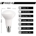 LED reflector bulb - E14 R50 - 5W 4