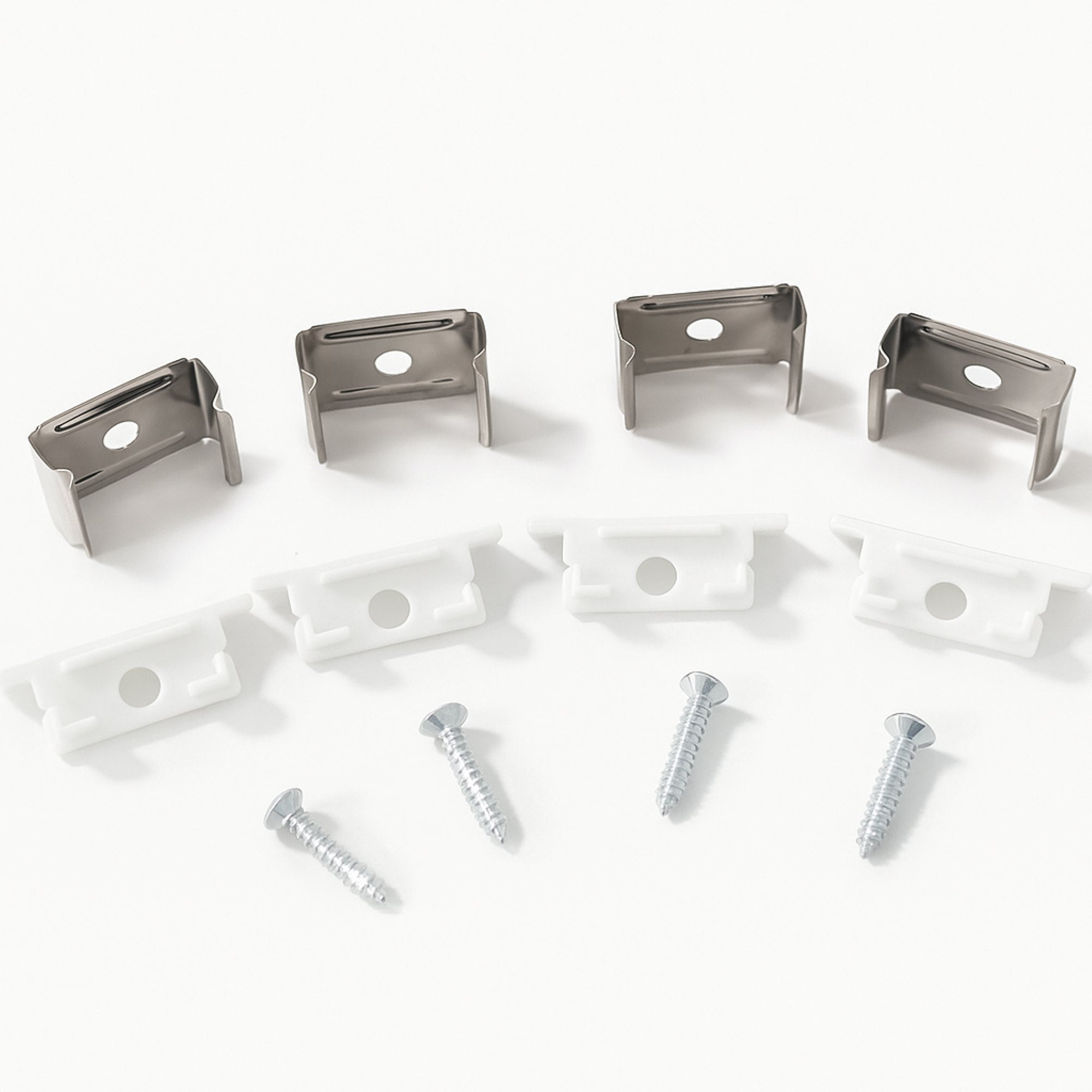 Perfil tira LED empotrable con difusor - 28x10mm - Tira LED ≤15mm - 2 metros - 0,6mm (7)