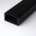 Oberflächen-LED-Streifenprofil mit Diffusor - 20 x 10 mm - LED-Streifen ≤ 15 mm - 2 Meter - 0,65 mm - 21 g/m 3