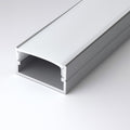 Προφίλ ταινίας LED επιφάνειας με διαχύτη - 20x10mm - Ταινία LED ≤15mm - 2 μέτρα - 0,65mm - 21g/m 4