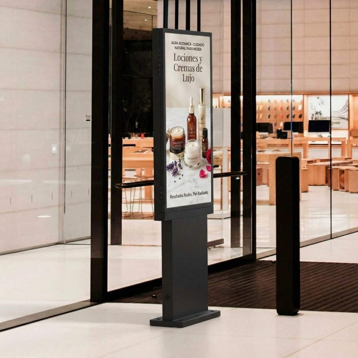 Display Exterior 55" 4K - Cristal Anti-reflejo - Android 13 - 4GB+64GB - Outdoor - Barcelona Led-Signage
