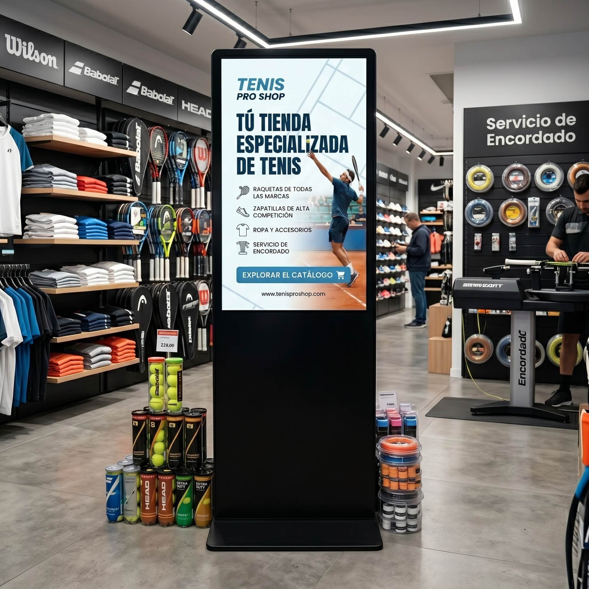 Tótem Publicitario Digital  No Tactil 43" Full HD -  Android 13 – Cartelería Vertical para Interior (4)