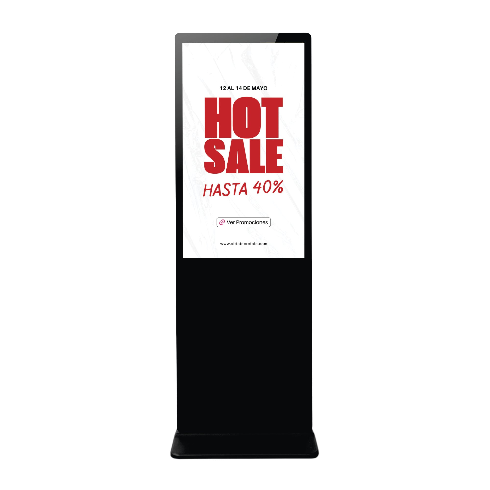 Display publicitario interior LCD Full HD 43" - Android 13