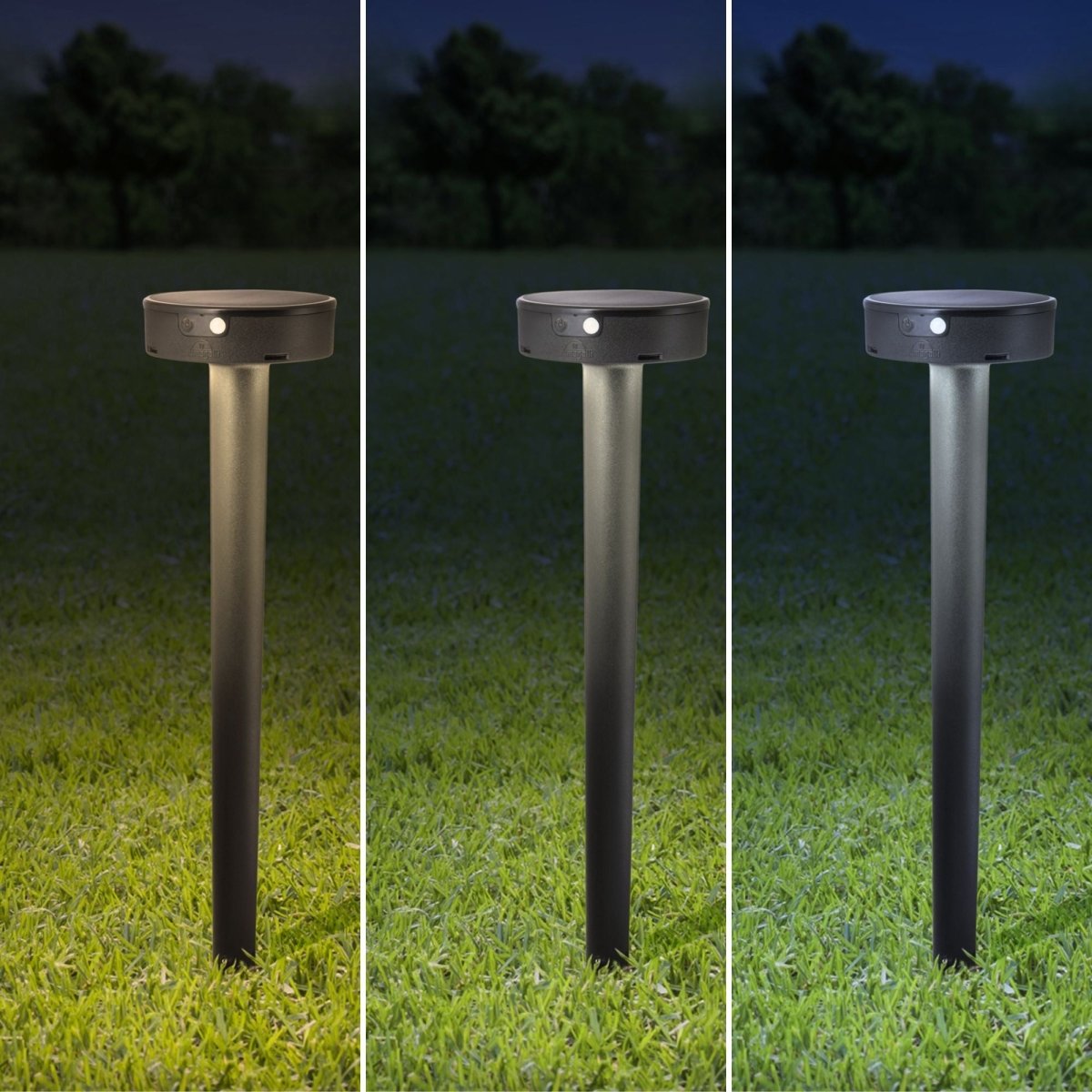 Bolardo solar LED "FIORINA" con sensor PIR - CCT - IP55 - FUMAGALLI - Barcelona Led-