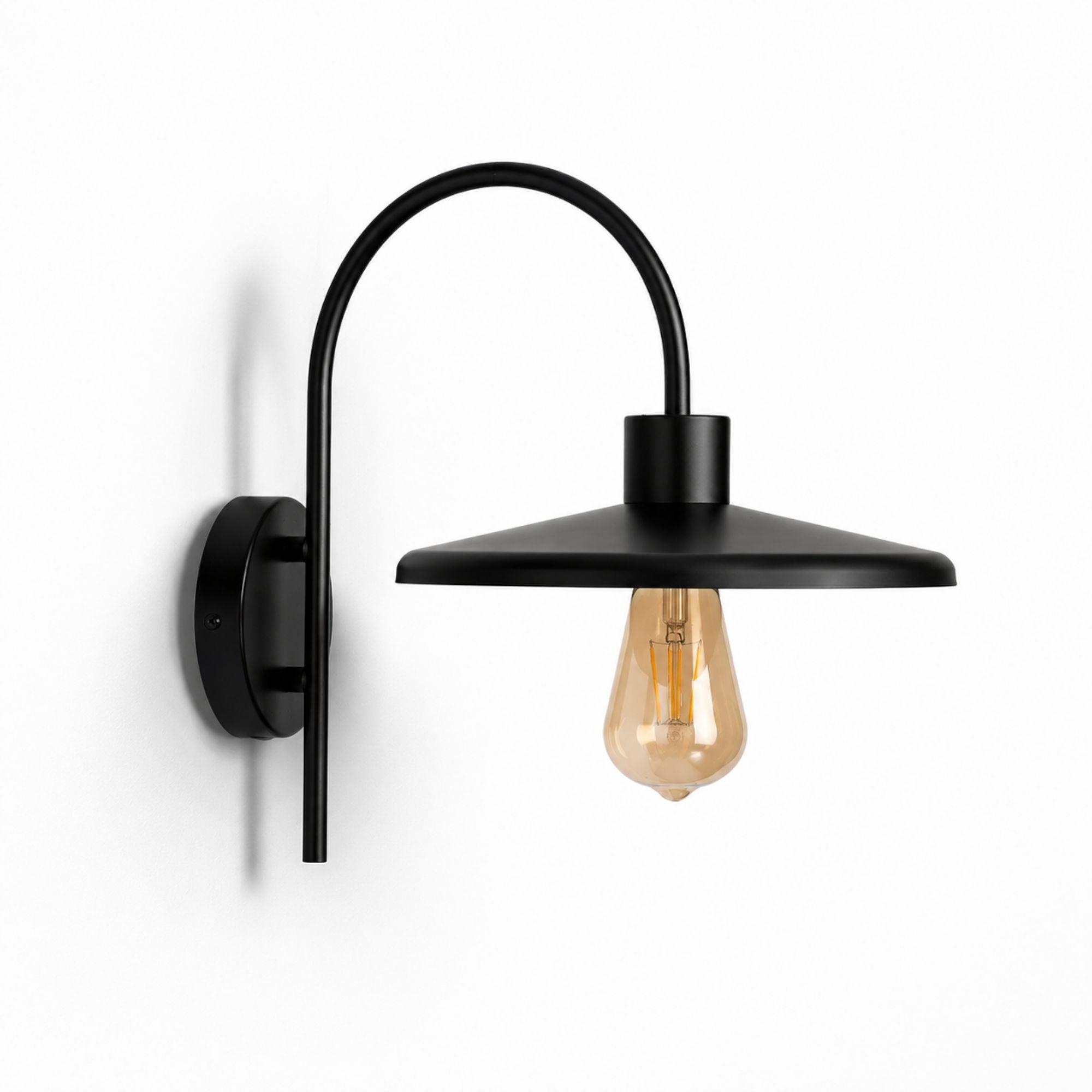Aplique de pared de diseño "Hook" - E27 (7)