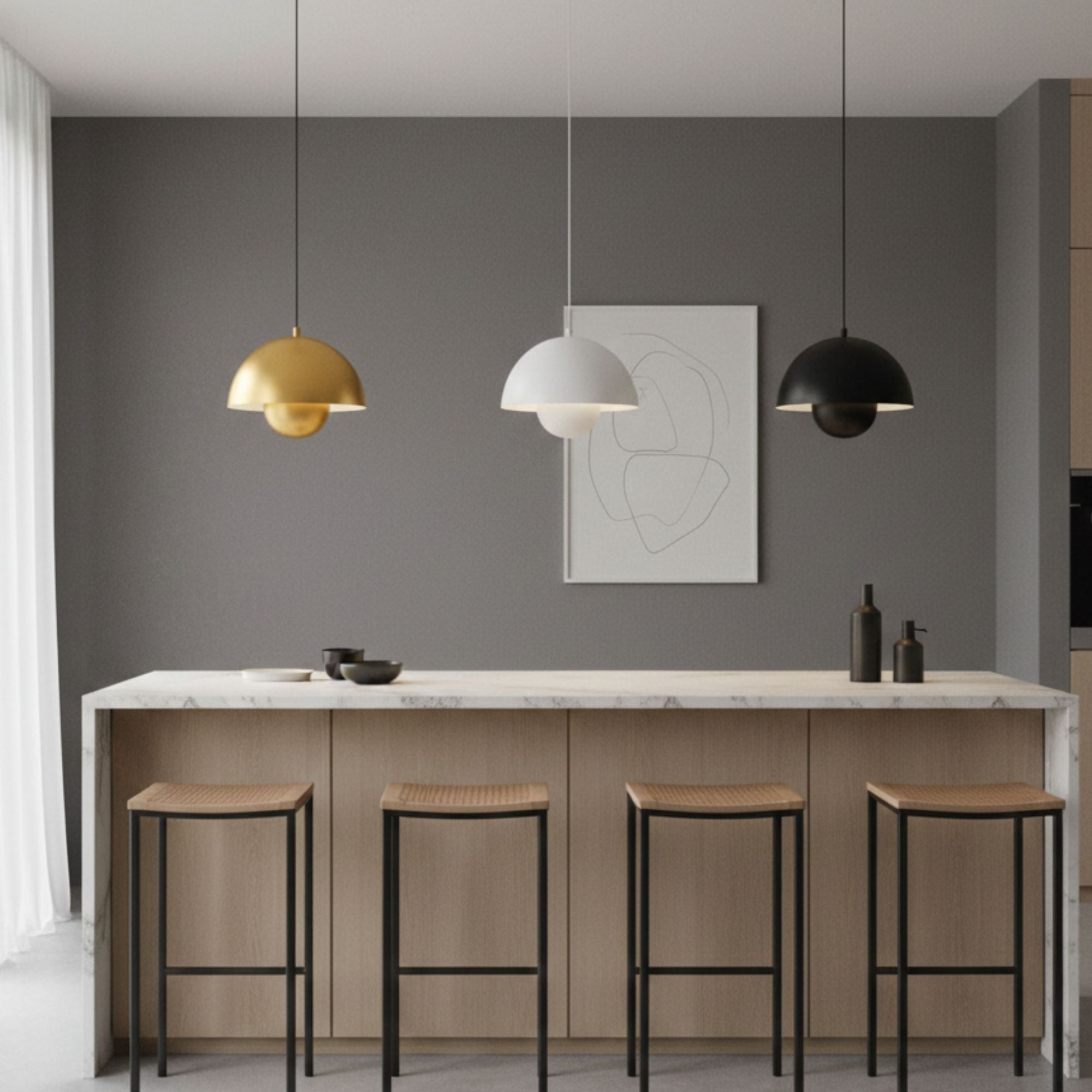 Lámpara colgante diseño "Deco" (20)