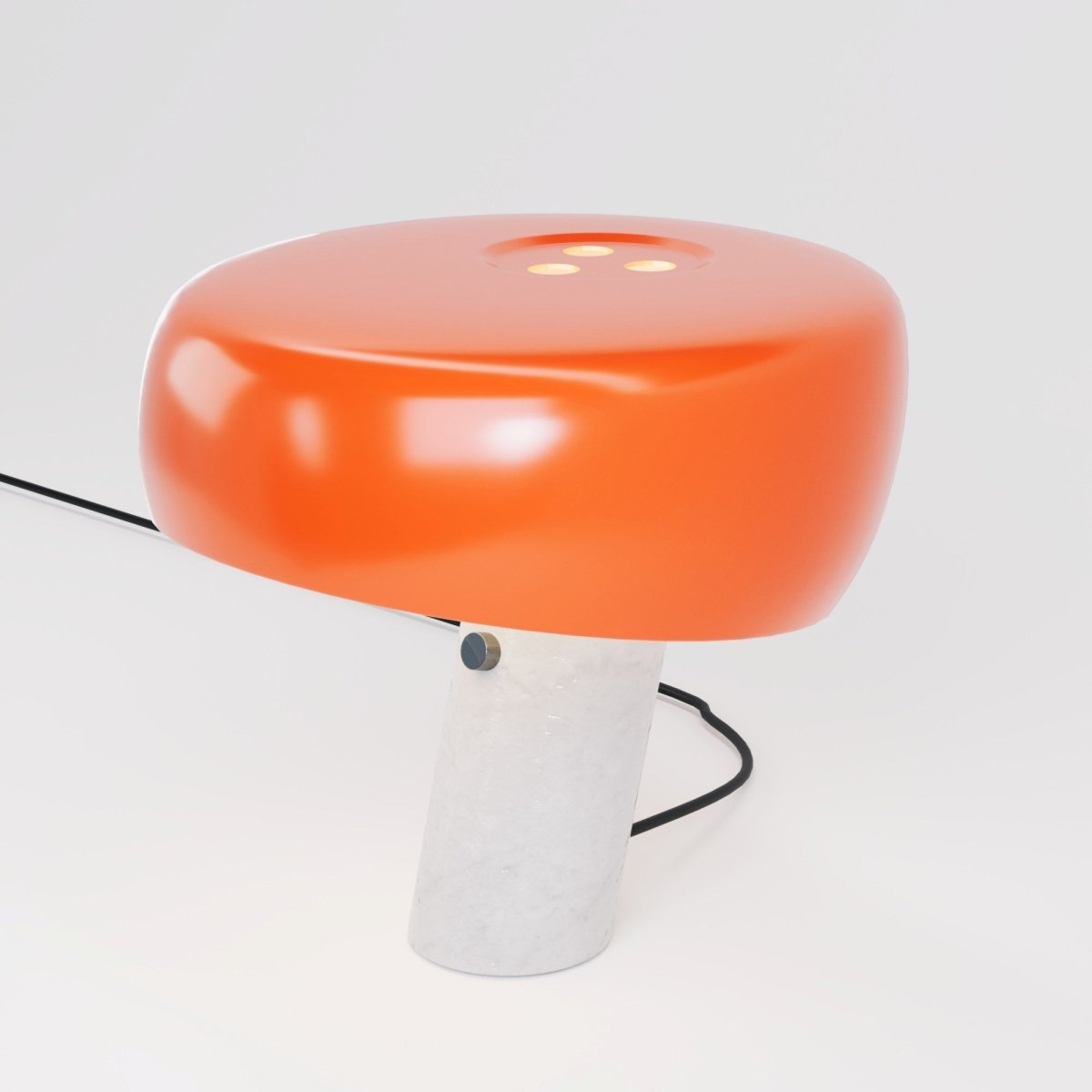 Lámpara de mesa "Flick" - Metal y mármol - E27 - Barcelona Led-