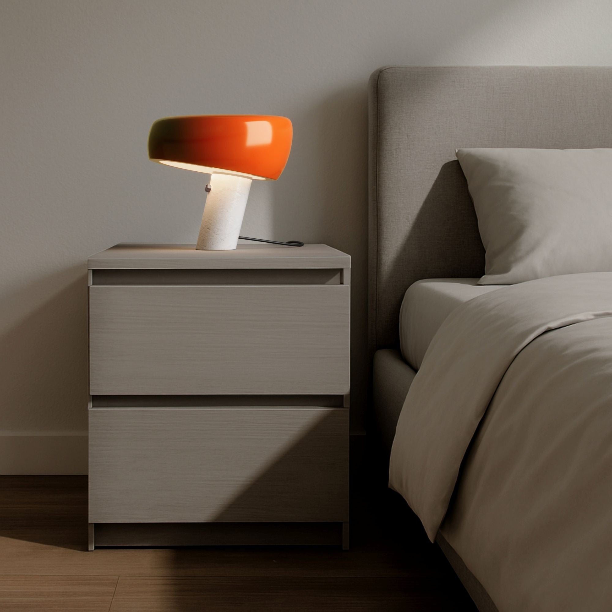 Lámpara de mesa "Flick" - Metal y mármol - E27 (9)