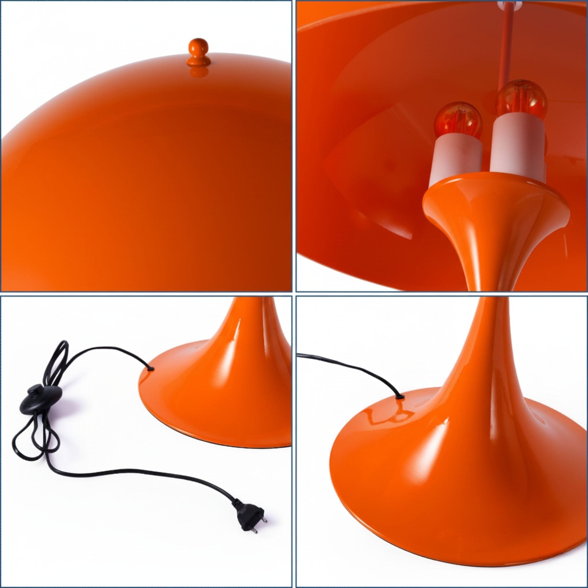 Lámpara de pie de diseño "PALM" - 3 x E27 (33)