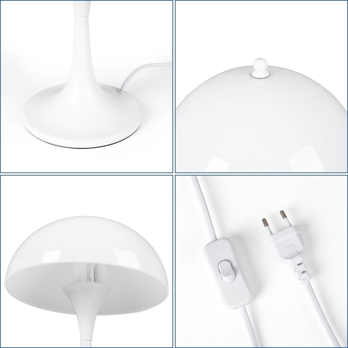 Lámpara de mesa de diseño "MART" - 3 x G9 - Barcelona Led-Decoración