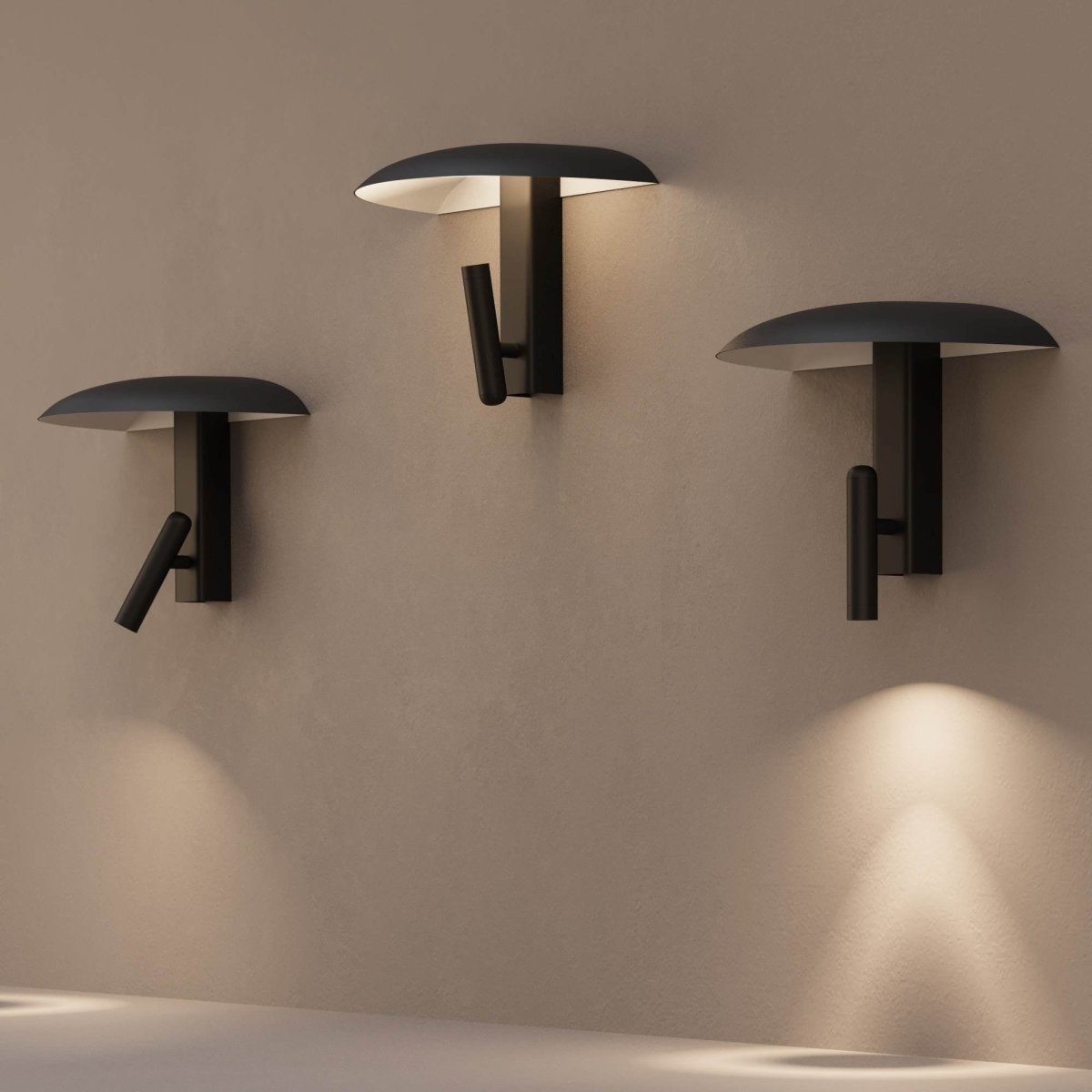 Aplique de pared para lectura "AKARI" - 3W - 2700K - Barcelona Led-Iluminación