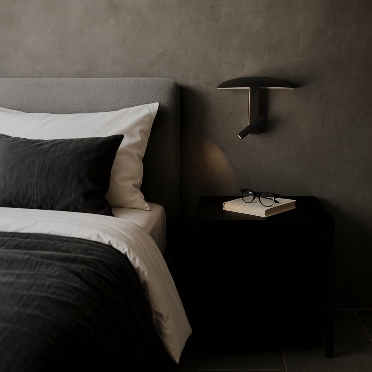 Aplique de pared para lectura "AKARI" - 3W - 2700K - Barcelona Led-Iluminación