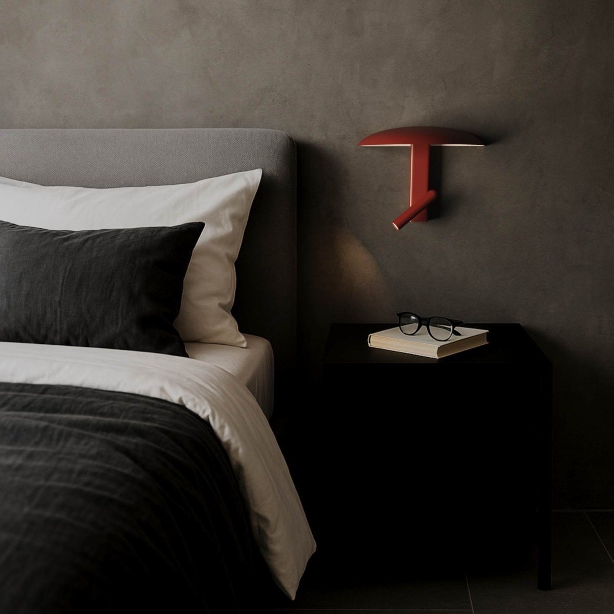 Aplique de pared para lectura "AKARI" - 3W - 2700K - Barcelona Led-Iluminación