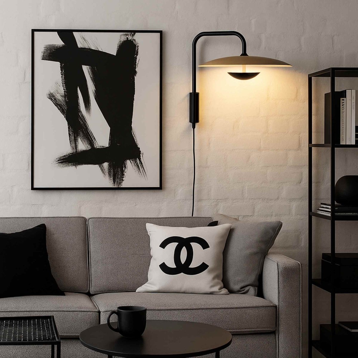 Aplique de pared orientable "GINNET" - 8W - 3000K - Barcelona Led-Decoración