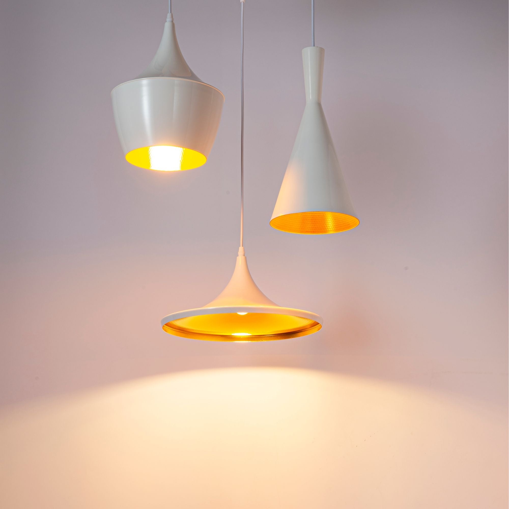 Lámpara colgante nórdica de metal "Trippel"