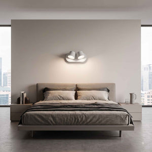 Aplique de pared LED doble "KOP-2" orientable 12W (2)